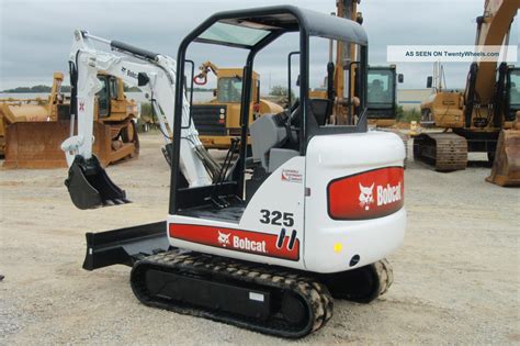 bobcat 325g mini excavator|bobcat 325 specifications.